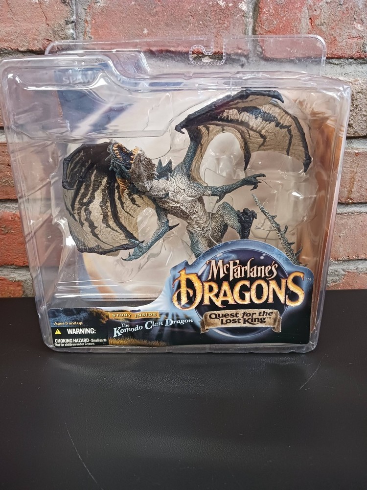 2004 McFarlanes Dragons Komodo Clan Dragon Figure