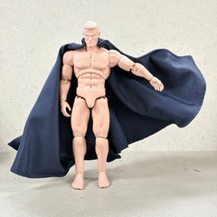 PB-C-NAV: 1/12 scale Navy Blue wired cape for 6″ action figure