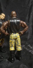 DUDLEY BOYZ Bubba & D-Von WWE Jakks Adrenaline Series 8 With Sign