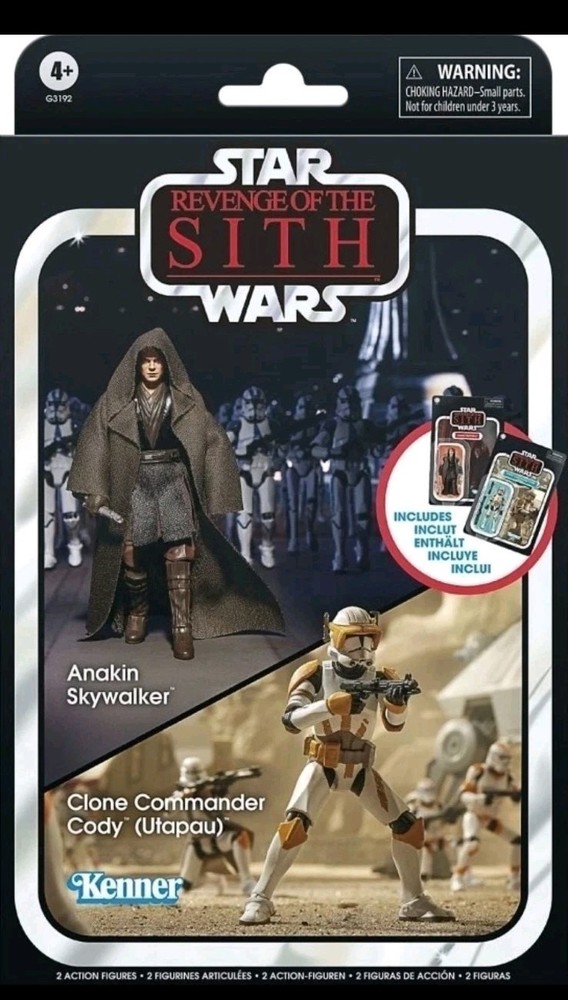 PRESALE Star Wars The Vintage Collection Anakin Skywalker & Clone Commander Cody