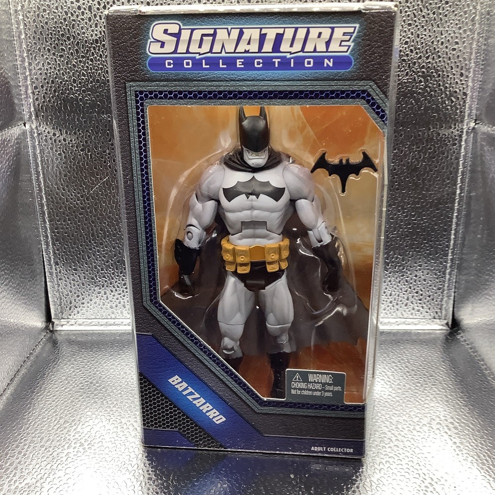 DC Comics Signature Collection Batzarro Action Figure Gray Black Yellow