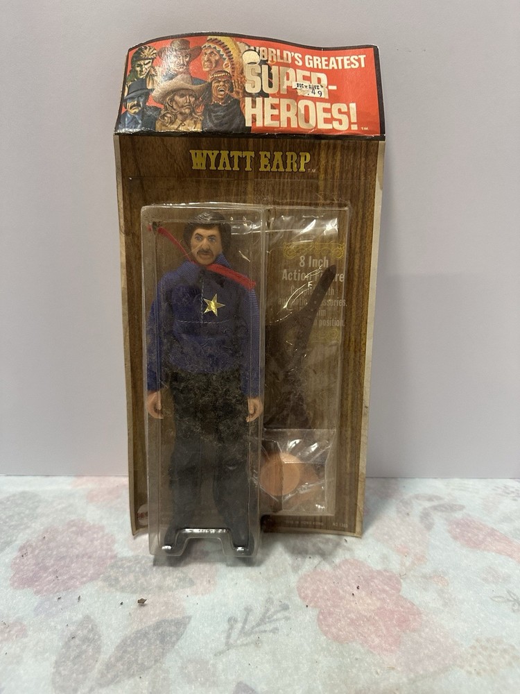 Original 1973 MEGO WYATT EARP WORLD’S GREATEST SUPER HEROES FIGURE
