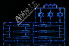 for RG 1/144 Zeong Mobile Suit Last Shooting Effect Parts Set Clear Yellow Blue
