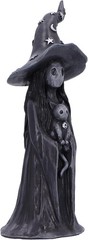 Nemesis Now Little Souls – Glimmer Figurine 12cm, Resin, Black, Witch Ghost with