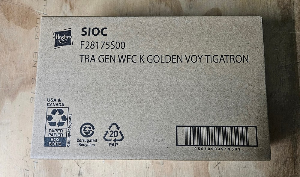 Golden Disk Collection Tigatron Transformers Kingdom WFC Hasbro NEW SEALED