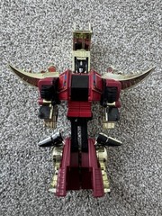 Vintage G1 Transformers Dinobot Snarl 1985 Hasbro Takara Stegosaurus Red Gold