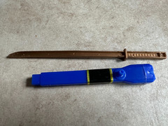 1995 Mighty Morphin Power Rangers Ninjor Sword and Sheath Part MMPR
