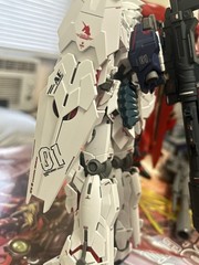 Bandai 1/100 MG Unicorn Gundam Ver Ka And Sinanju Built Model Kits Lot