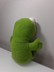 Vintage 1987 Baby Kermit Plush Toy Collectible Jim Henson Muppets Stuffed Frog
