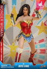 Hot Toys 1/6 Mms506 Justice League Wonder Woman Comic Concept Action Figure