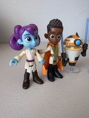 Young Jedi Adventures Toys Lot Of 4 Kai Lys Droid Nash Star Wars Disney Plus 4”