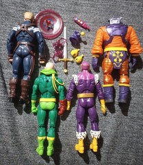Marvel Legends Arnim Zola Baron von Strucker Captain America B Nemo 4 Figure Lot