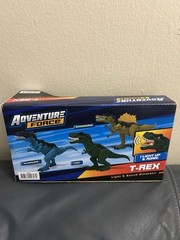 8″ Mini Mighty Megasaur Adventure Force T-Rex Tyrannosaurus Dinosaur Light Sound