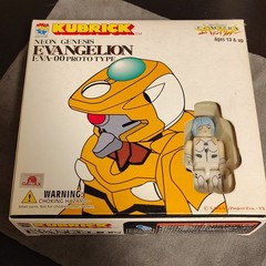 MEDICOM TOY Figure Evangelion Ayanami KUBRICK Sealed EVA-00 Prototype