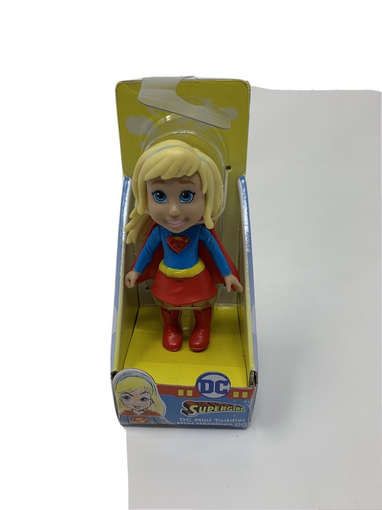 DC COMICS SUPERGIRL MINI TODDLER SUPERHERO 3” FIGURE