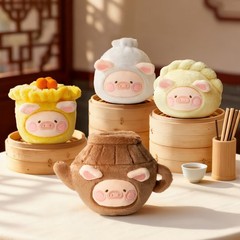 Toyzero LuLu The Piggy Dim Sum House Food Hunter Series Confirmed Blind Box