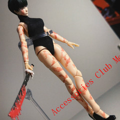 New Custom 1/12 Painted Jujutsu Kaisen Maki Zenin 6″ Action Figure