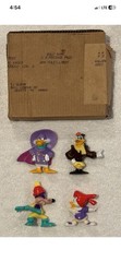 Vintage Complete Set of 4 Kelloggs Darkwing Duck Disney 2” PVC Figures 1992