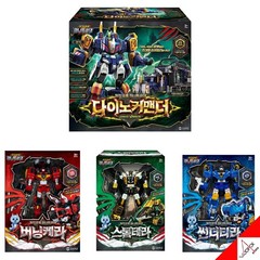 Miniforce Dinoid Warrior DINO COMMANDER+THUNDER TYRA STORM TERA BURNING KERA Set