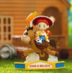(FULL CASE OF 8 BLIND BOX) 52Toys Disney Toy Story Merry-go-round Series Figures