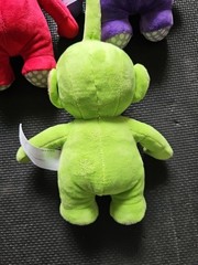 Mighty Mojo Teletubbies Talking Plush Purple Red Green NO Yellow