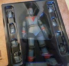 Kaiyodo Revoltech 009 Giant Robo Johnny Sokko Figure NR-63 VG+ Box MINT INSIDE