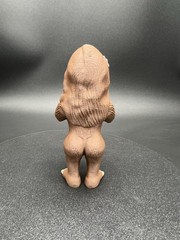 Lady Bigfoot With Heart hands Sasquatch Bigfoot Figurine Valentines Day!