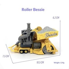 Disney Piaxr Cars Diecast Model – Bessie – Finest Road-Paving Machine Rare Gift