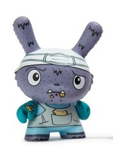 kidrobot The Bots Scared Silly Dunny Series Vinyl Mini Figure – Lunch Hour – NEW