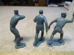 Lot Of 3 VTGMarx 6″ ORIGINAL 1966 MAN FROM UNCLE “THRUSH” Napoleon Figures J59