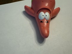 2001 Spongebob Squarepants Patrick Squidward Bendable Figures Viacom READ