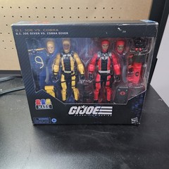 G.I. Joe Classified Series #169 GI JOE DIVER Vs COBRA DIVER 2pk Set