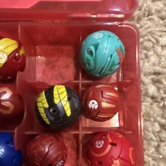 Bakugan Battle Brawlers Dragonoid Figure Ball Set w/ Carrying Case Multicolor