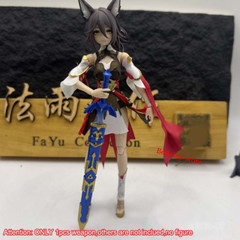 Premium 1/12 Sword w Sheath Weapon Model Decor For 6″ Action Figure Body