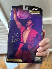 AEW All Elite Wrestling Street Fighter Nick Jackson Ken Action Figure GameStop