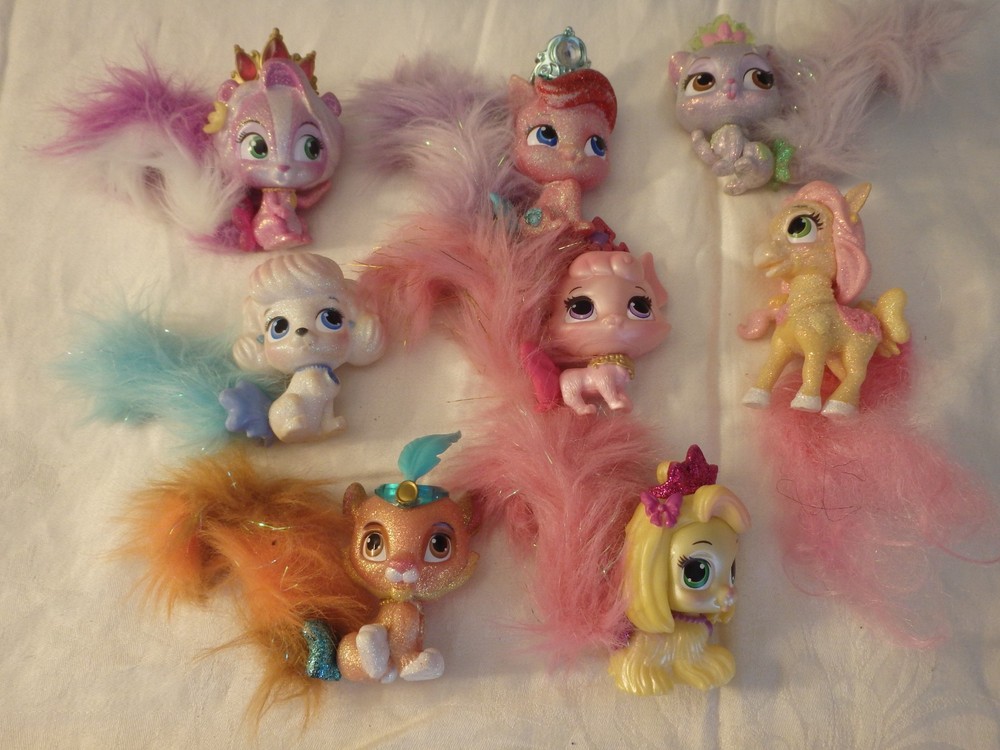 Disney Princess Palace Pets Furry Tail Friends Figures – Lot of 8
