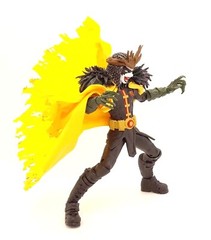 SU-MF-C-RK: 1/12 wired battle damaged yellow cape for McFarlane Robin King