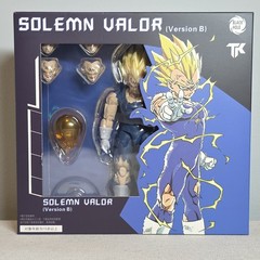 ⭐USA STOCK⭐ Black Hole Toys Majin Vegeta Solemn Valor Ver B NEW NOT SH FIGUARTS