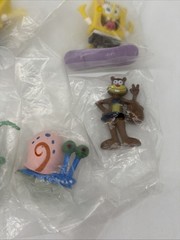 8 NEW Nickelodeon Viacom SpongeBob Squarepants PVC Figure Lot Cake Toppers Gary