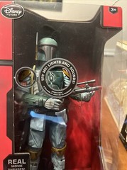 Disney Store Star Wars Force Awakens Authentic Talking Boba Fett New Red Box