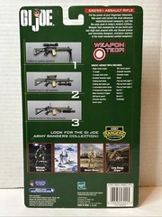 GI Joe Weapon Tech 550/551 Assault Rifle, MP5 and LR-300 Rifle lot 1/6 scale