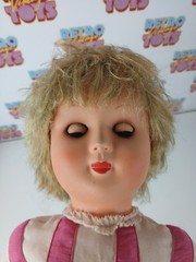 Vintage 50s 60s Blonde Doll Approximately 60 Cm Large Girl Doll (Athena?)