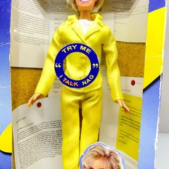 NOS Vintage Dr. Laura Schlessinger Talking Action Figure 11″ Doll Original Box