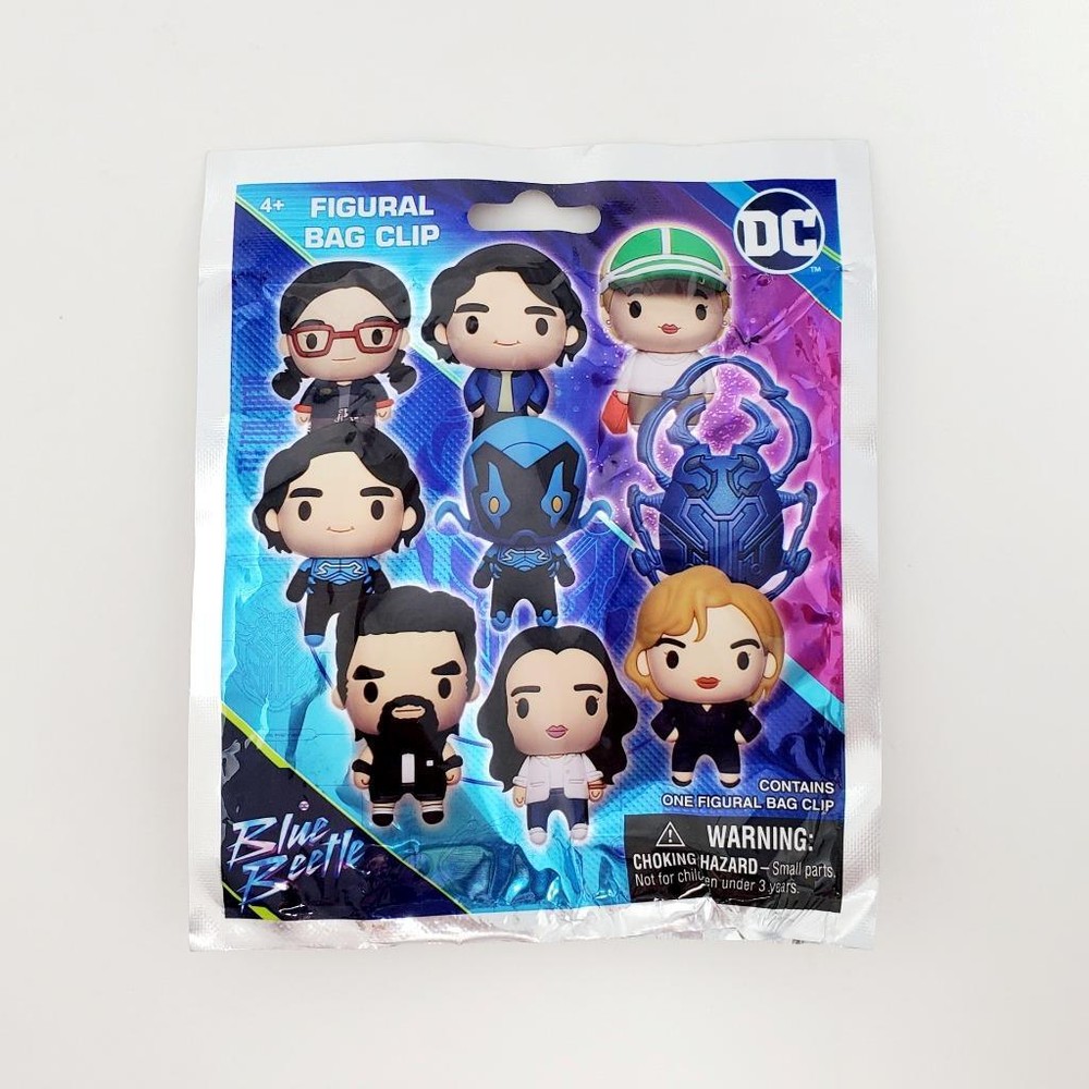 DC Blue Beetle Figural 3D Bag Clip – YOU CHOOSE!!