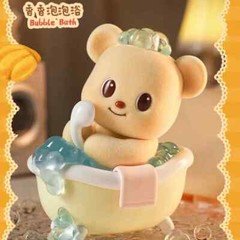Butter bear leisure time series kawaii blind box dolls gift action figure toys