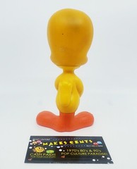 ORIGINAL Vintage 1969 Dakin Looney Tunes Tweety Bird 6″ Vinyl Plastic Figure