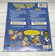 Teenage Mutant Ninja Turtles 1989 Vintage PANINI Sticker Activity Album – A14