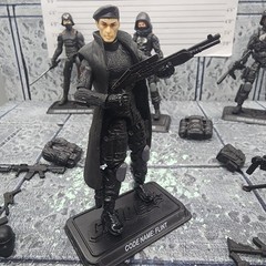 GI Joe ROC 25th Dollar General Black Cobra Trooper Flint Custom Kitbash Lot .