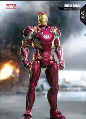 Marvel Avengers Iron Man MK46 Mark XLVI LED Infinity War Action Figure Model Kit