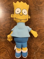 Lisa and Bart SIMPSON RAG DOLL DAN DEE 1990 Vintage
